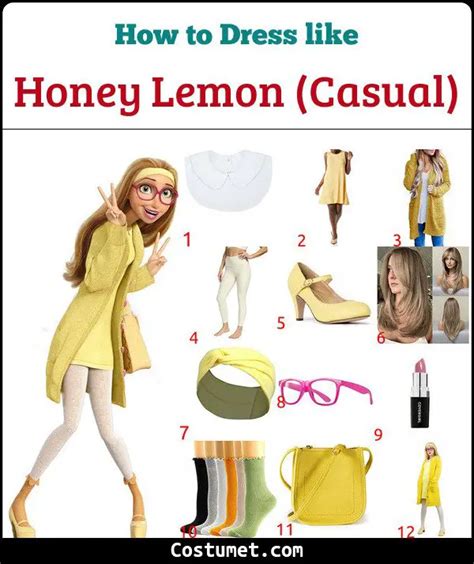 Embracing the Sweet and Zesty: Honey Lemon's Costume in Big Hero 6