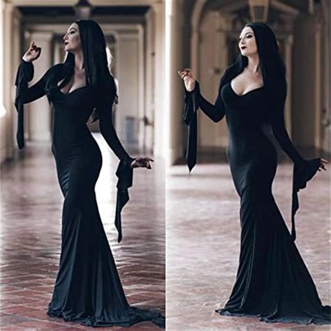 Embracing the Timeless Allure of Morticia Addams' Costume