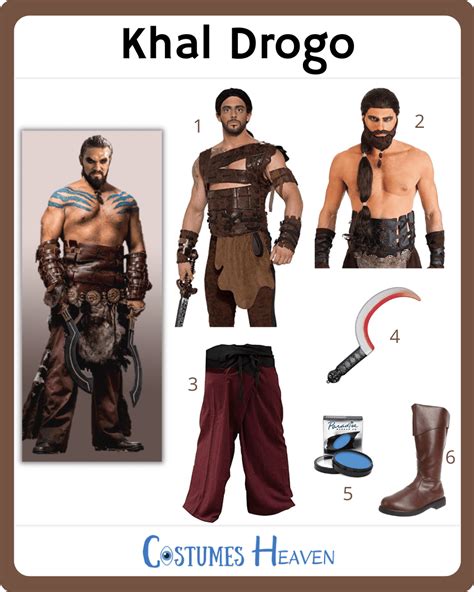 Embracing the Wild and the Majestic: An Epic Journey into the Realm of Khal Drogo and Khaleesi Costumes