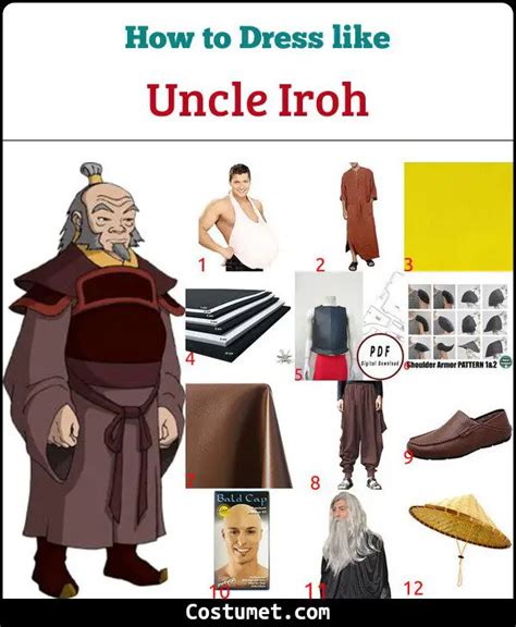 Embracing the Wisdom of Uncle Iroh: A Definitive Guide to Crafting Your Perfect Costume