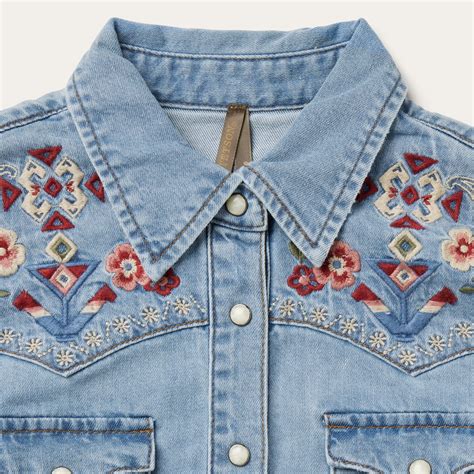 Embroidered Denim Shirt: A Timeless and Versatile Wardrobe Staple