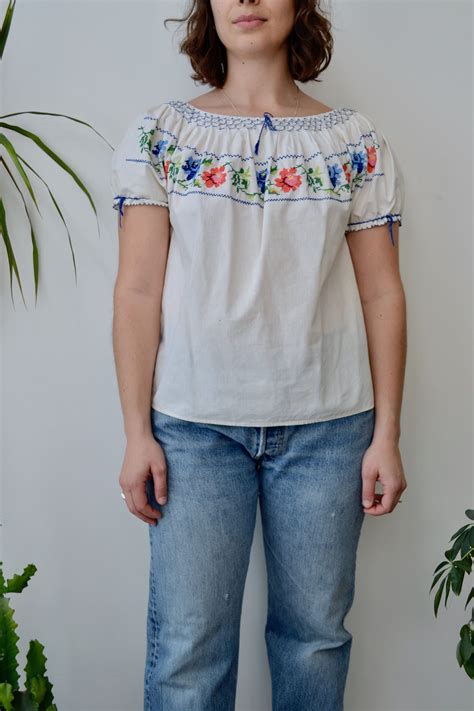 Embroidered Peasant Shirt: A Timeless Piece with Endless Possibilities