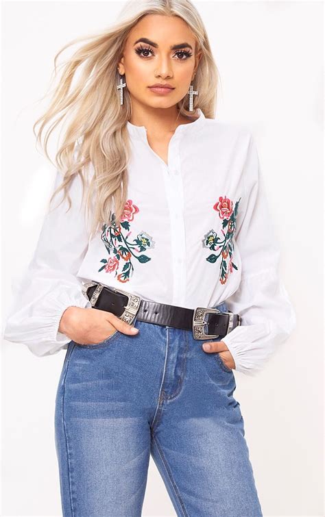 Embroidered Shirt White: A Timeless Fashion Staple