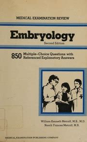 Embryology Multiple Choice Questions Answers Doc