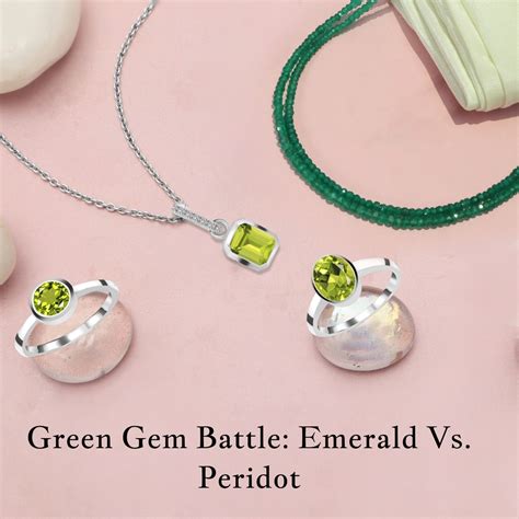 Emerald VS Peridot: The Battle of the Greens