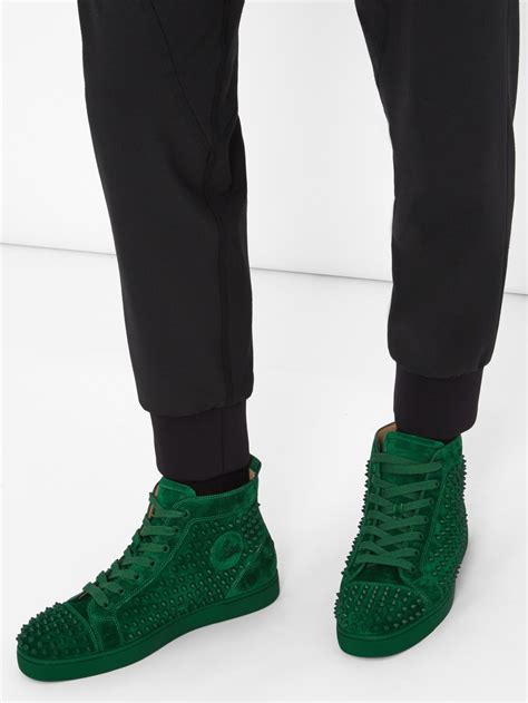 Emerge in Style: A Comprehensive Guide to Christian Louboutin Green Sneakers