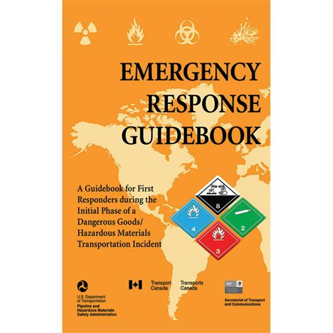 Emergency Response Guidebook A Guidebook For First Responders During The Initial Phase Of A Dangerou Kindle Editon