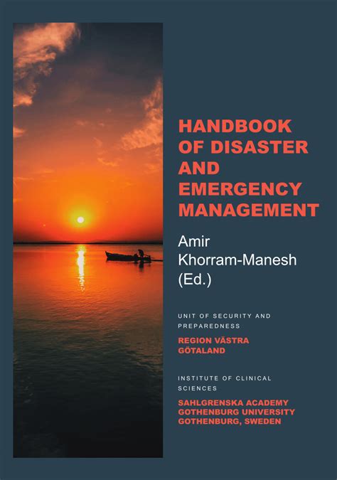 Emergency and Disaster Planning Manual, Vol. 1 Doc