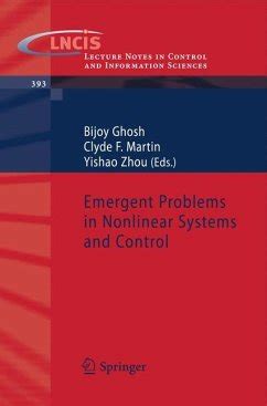 Emergent Problems in Nonlinear Systems and Control Epub