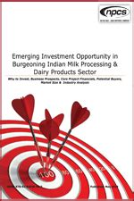 Emerging Investment Opportunity in Burgeoning Indian Milk Processing & Dairy Products Sector PDF