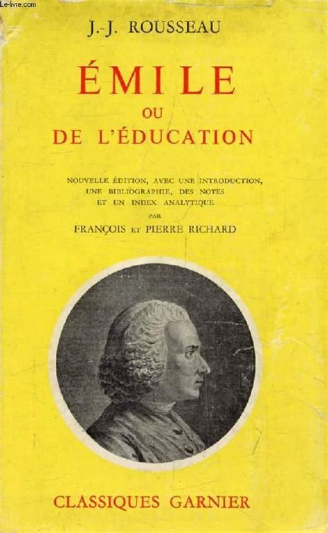 Emile ou De l éducation French Edition Reader