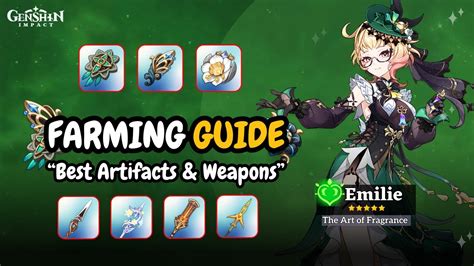 Emilie Materials in Genshin Impact: A Comprehensive Guide