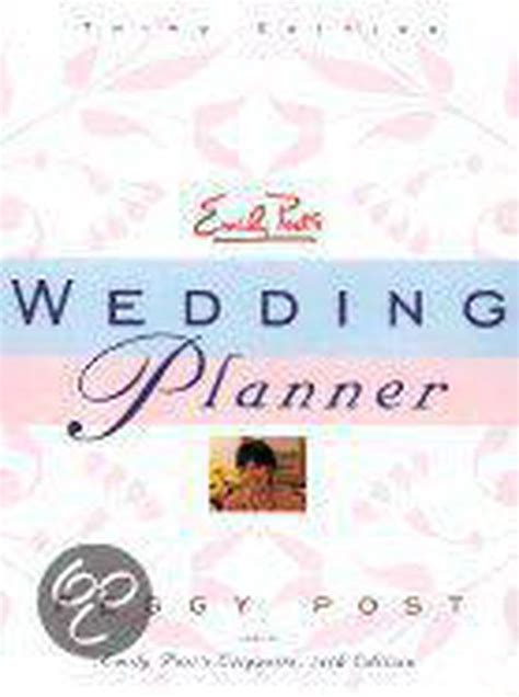 Emily Post s Wedding Planner 4e PDF