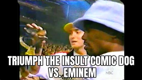 Eminem Dominates Insult Comic Dog in Lyrical Contest