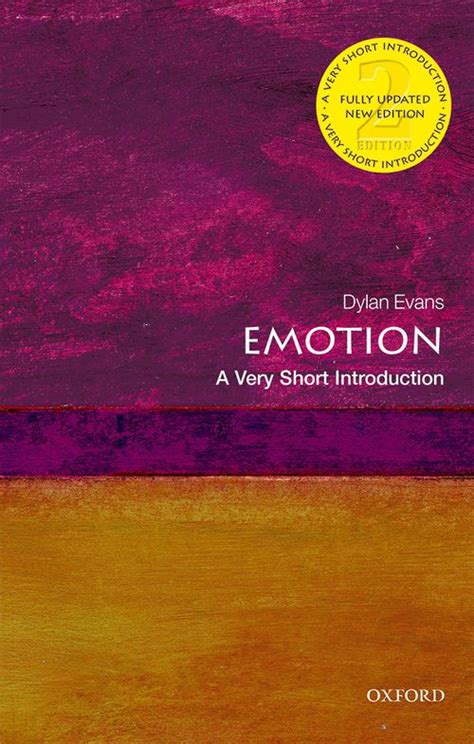 Emotion A Very Short Introduction Kindle Editon