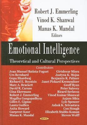 Emotional Intelligence Theoretical and Cultural Perspectives PDF