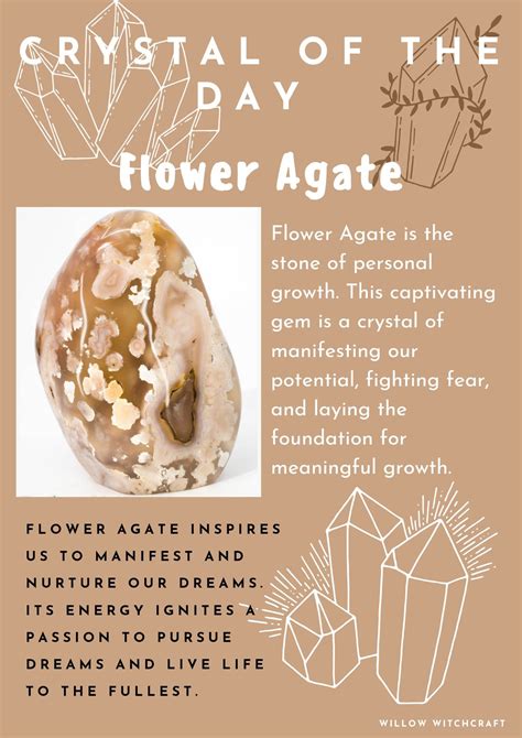 Emotional and Spiritual Healing Properties of Flower Agate