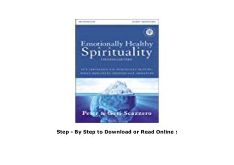 Emotionally Healthy Spirituality Course Workbook with DVD It s impossible to be spiritually mature while remaining emotionally immature Kindle Editon