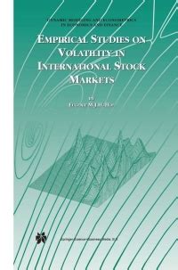 Empirical Studies on Volatility in International Stock Markets 1st Edition Epub