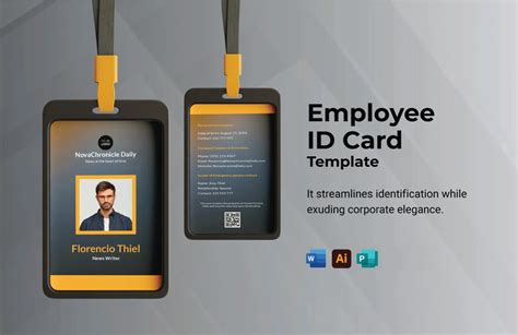 Employee Id Card Template