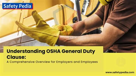 Employer's General Duty: