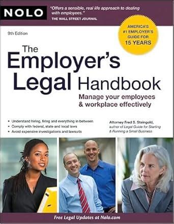 Employers Legal Handbook Employees Effectively Epub