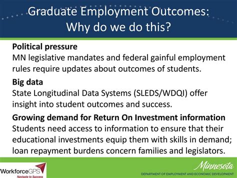 Employment Outcomes: A testament to Success