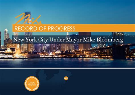 Empowering Communities: A Legacy of Progress and Innovation under Mayor Michael Bloomberg