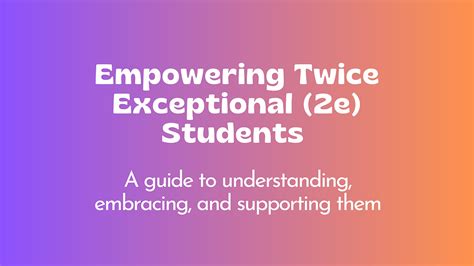 Empowering Exceptional Students