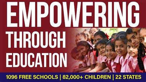 Empowering Individuals and Supporting Education