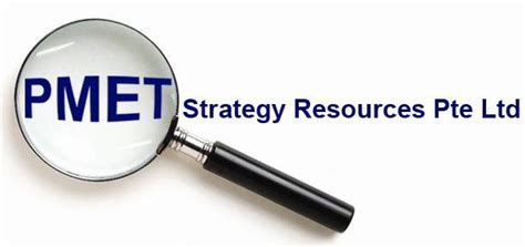 Empowering Organizations with PTE Ltd.'s Comprehensive PMET Strategy Resources