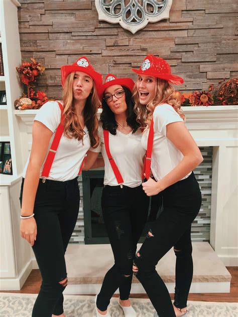 Empowering Young Heroes: A Guide to Preppy Teens Firefighter Costume Three