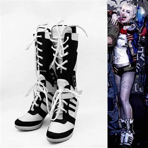 Empowering Your Inner Rebellion: The Iconic Harley Quinn Suicide Squad Boots