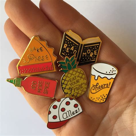 Enamel Pins: