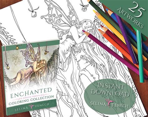 Enchanted Magical Forests Coloring Collection Kindle Editon