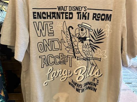 Enchanted Tiki Room Shirt: A Symbol of Tropical Reverie