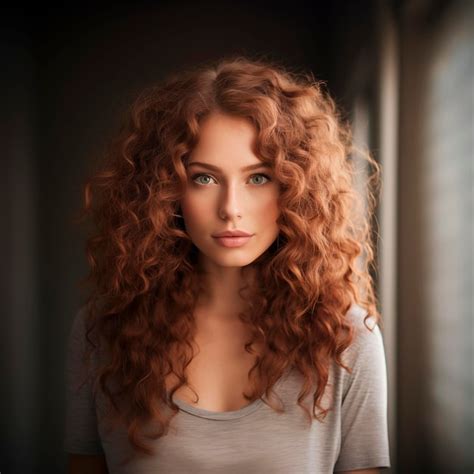 Enchanting Attributes of Red Curly Hair