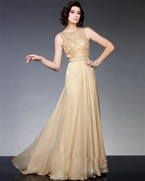 Enchanting Elegance: Champagne Dresses for the Mother-to-Be