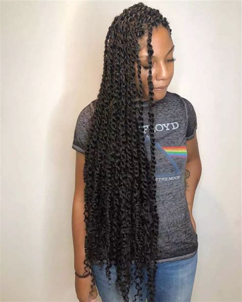 Enchanting Long Kinky Twists Styles: A Tapestry of Versatility and Beauty