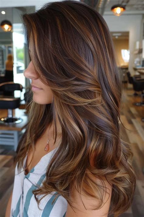 Enchanting Ombre: A Canvas for Caramel Brown Hues