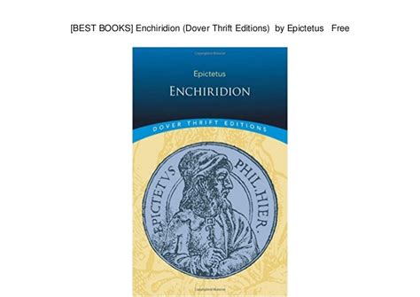 Enchiridion Dover Thrift Editions PDF