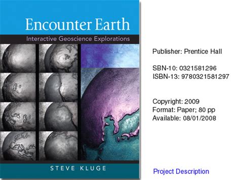 Encounter Earth Answers Doc