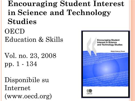 Encouraging Student Interest in Science and Technology Studies PDF