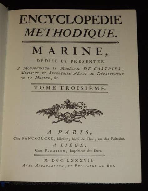 Encyclop Die M Thodique Ou Par Ordre de Mati Res PDF