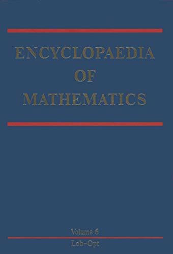 Encyclopaedia of Mathematics (6) 1st Edition Reader