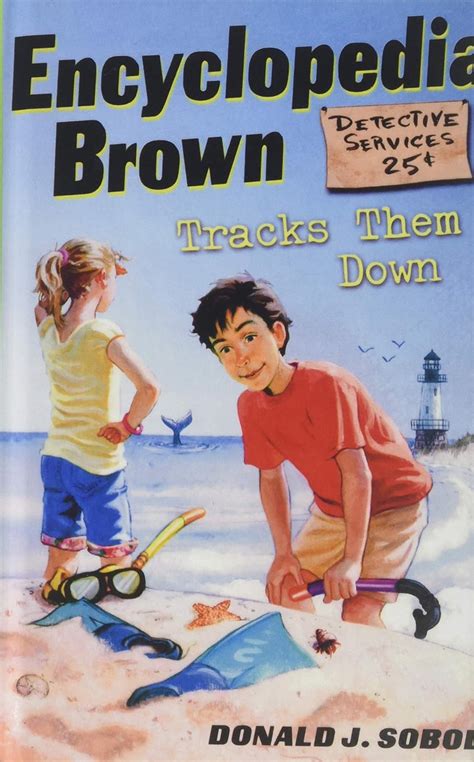 Encyclopedia Brown Tracks Them Down Reader