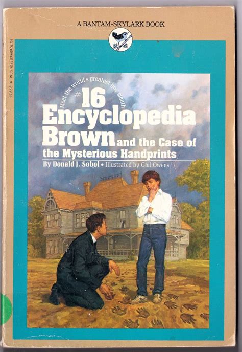 Encyclopedia Brown and the Case of the Mysterious Handprints