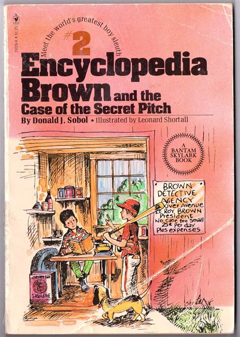 Encyclopedia Brown and the Case of the Secret Pitch Reader