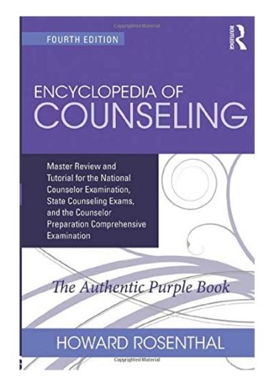 Encyclopedia Counseling Examination Preparation Comprehensive Doc