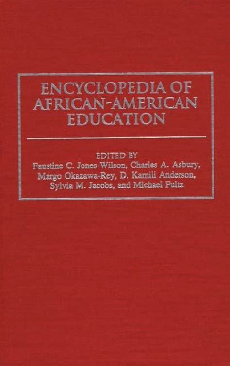 Encyclopedia Of African American Education Pdf Epub